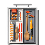 OXO Good Grips Expandable Kitchen Tool Drawer Organiser image 2