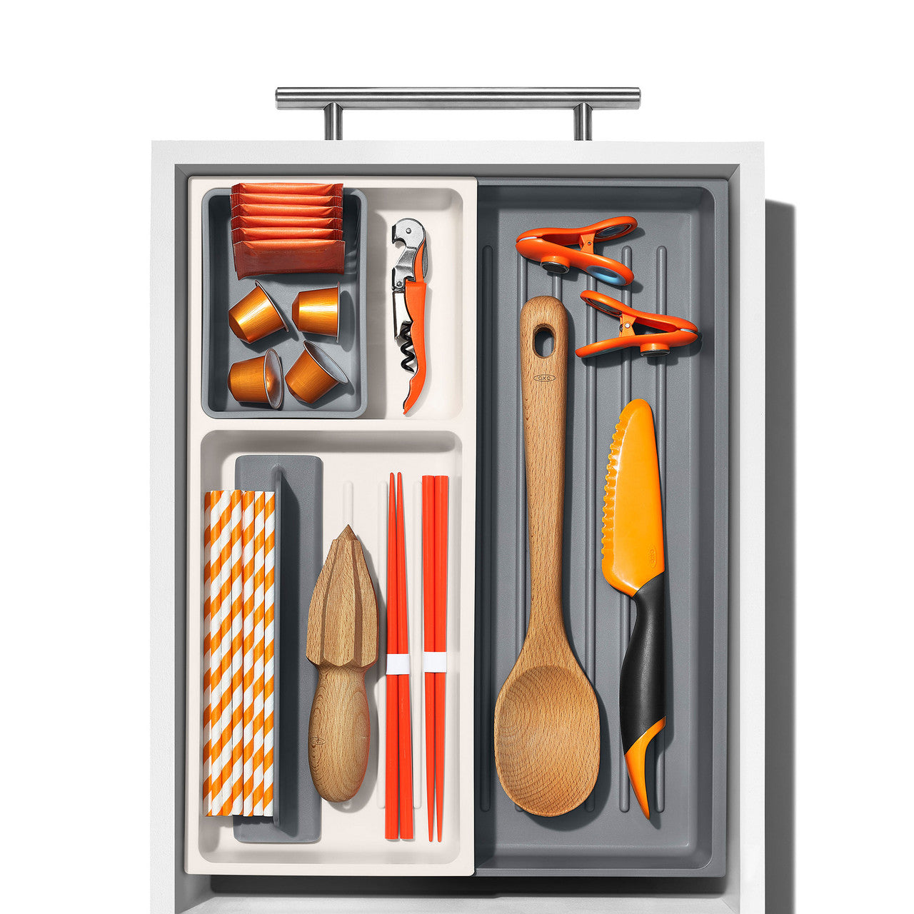 OXO Good Grips Expandable Kitchen Tool Drawer Organiser image 2