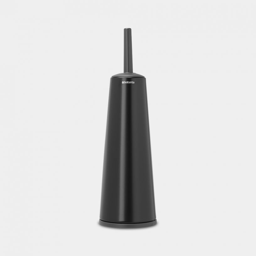 Brabantia Toilet Brush and Holder ReNew - Matt Black image 0