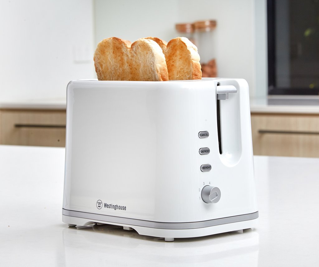 Westinghouse 2 Slice White Toaster image 1