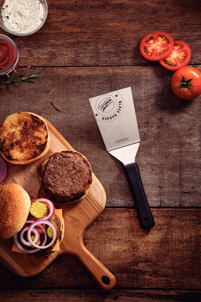 Tramontina Churrasco Black Barbecue Burger Spatula 6", 15cm image 4