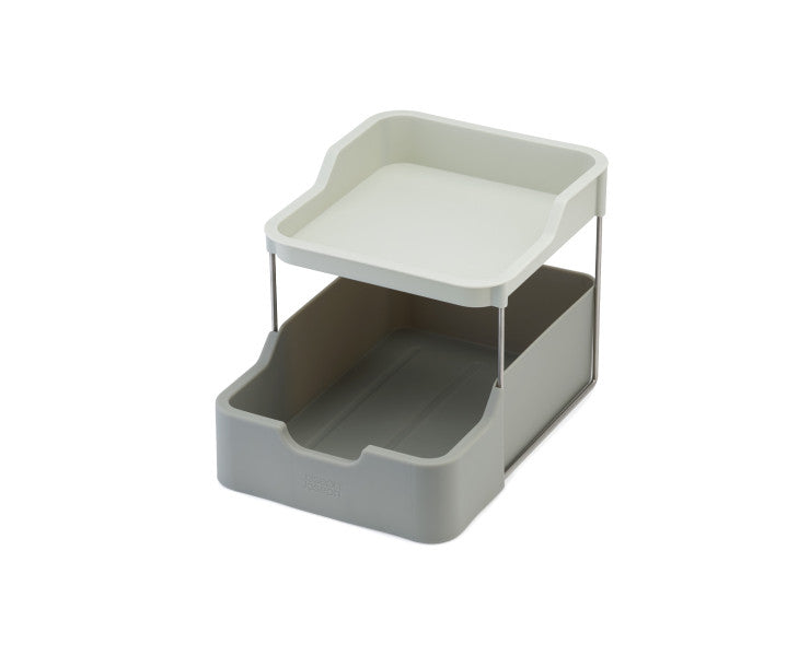 Joseph Joseph Duo 2tier Cupboard Orgniser w/Drawer image 0