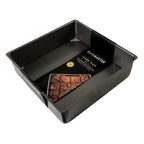 Bakemaster Loose Base Sq Deep Cake Pan 30 x 30 x 9cm - Non-stick image 1