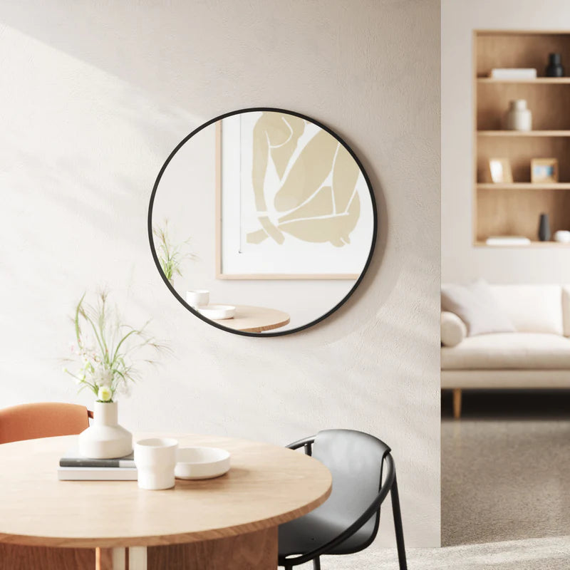 Umbra Hub Decorative Round Wall Mirror 37"(94cm) image 2