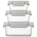 LocknLock Nestopia 3 Piece Set - 500ml / 920ml / 1.6L