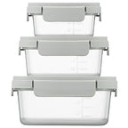 LocknLock Nestopia 3 Piece Set - 500ml / 920ml / 1.6L