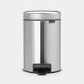 Brabantia Newicon Pedal Bin 3 Litre - Matt Steel image 0