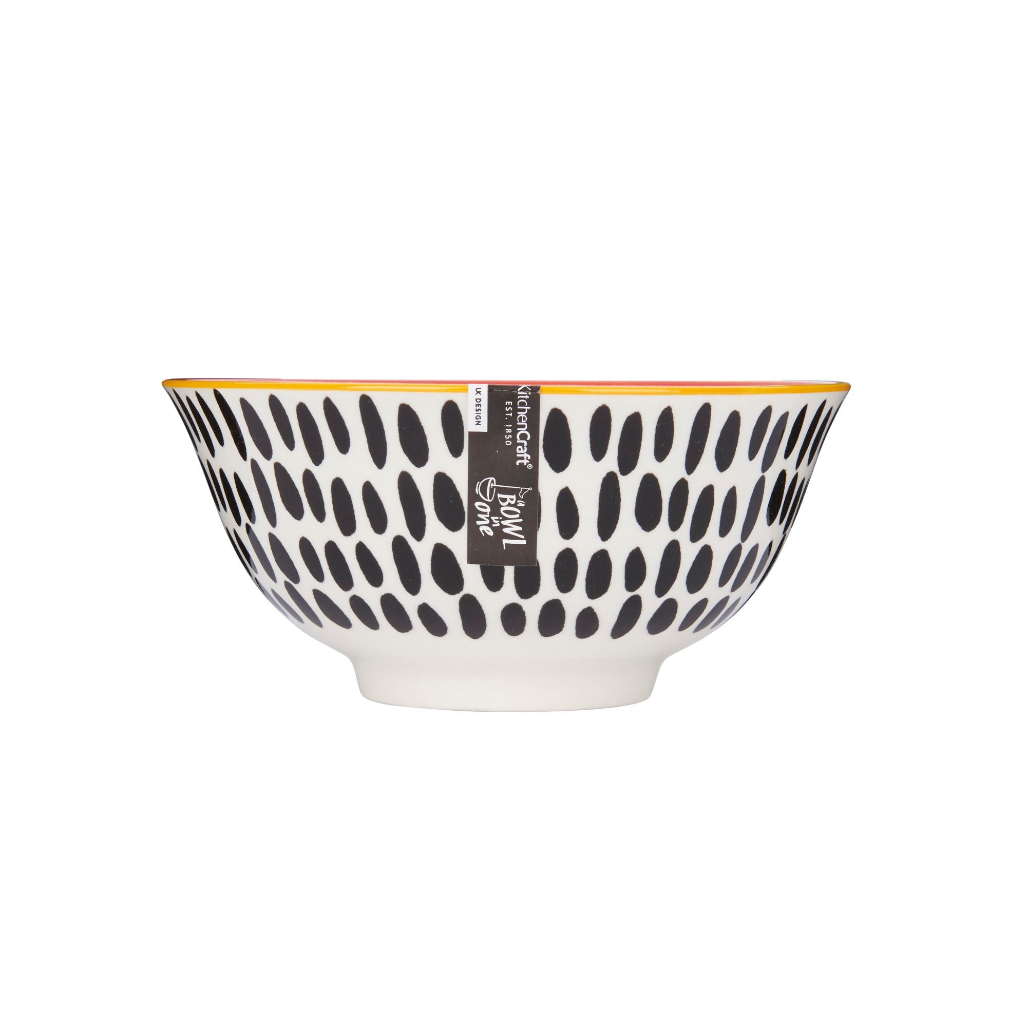 Mikasa Does it All Bowl 15.7cm - Red Swirl image 3
