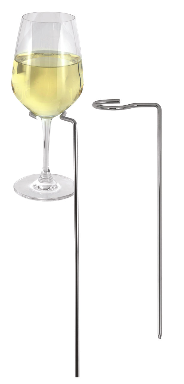 Avanti Stemware Picnic Stakes - Set Of 227Cm - Chrome Plated image 0