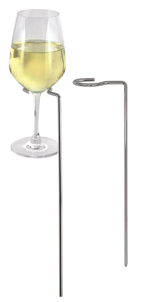Avanti Stemware Picnic Stakes - Set Of 227Cm - Chrome Plated image 0