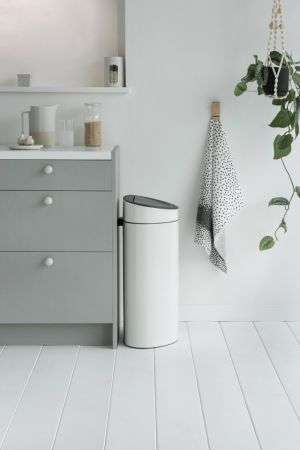 Brabantia Touch Bin New 40 Litre - White image 2