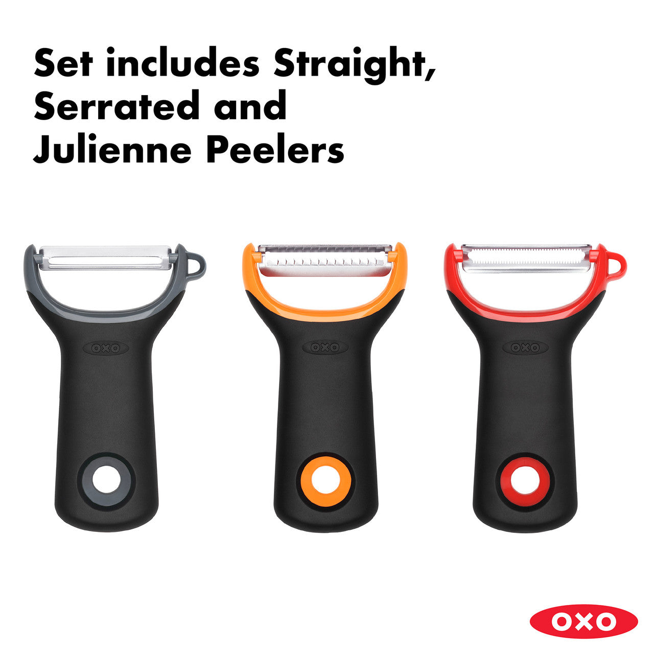Oxo 3-Piece Assorted Prep Peeler Set image 3