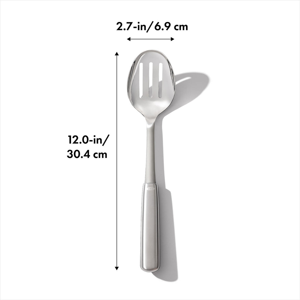 Oxo Steel Slotted Cooking Spoon image 3
