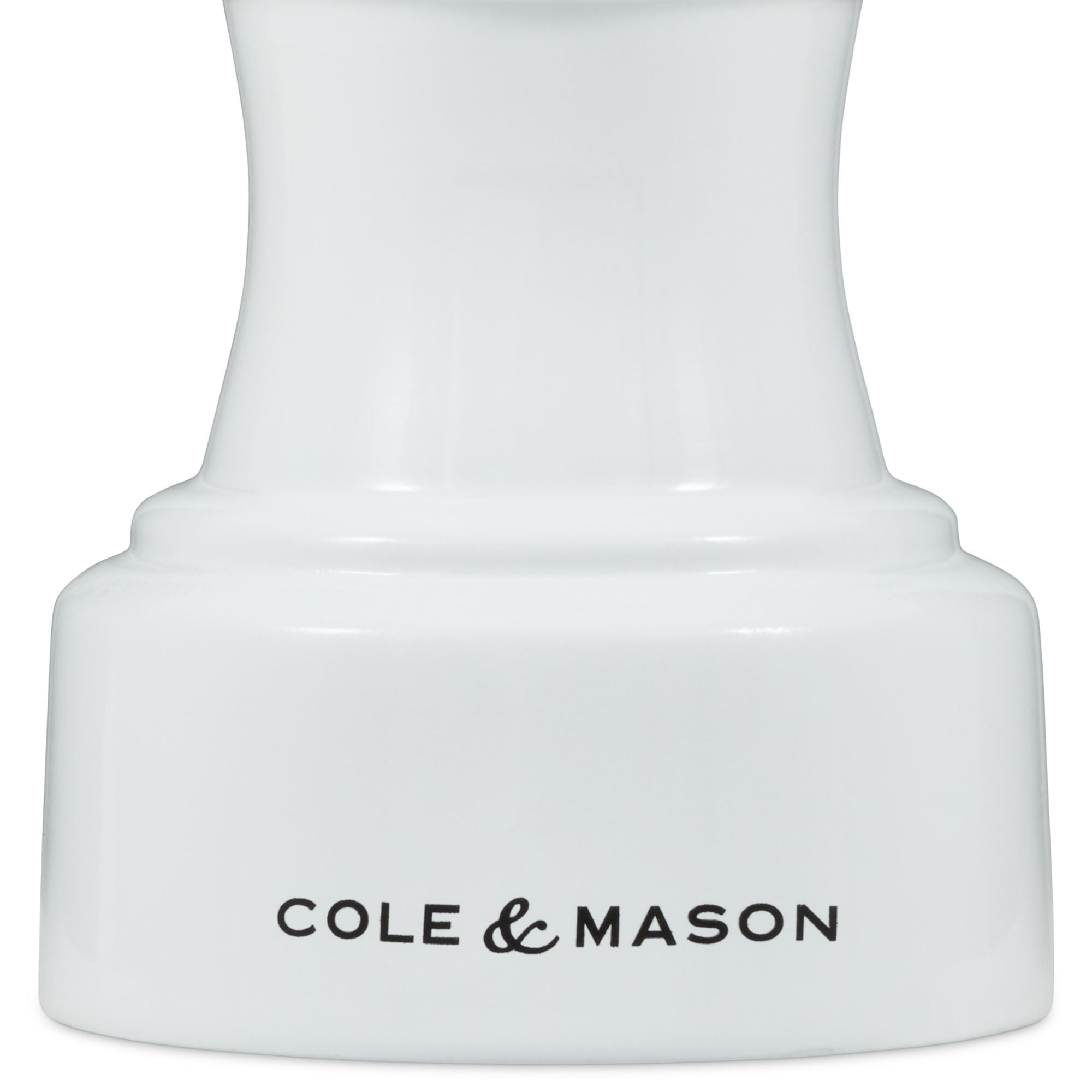 Cole & Mason Hoxton White Gloss Pepper Mill 104mm image 4