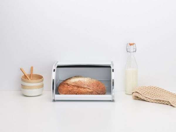 Brabantia Roll Top Bread Bin Medium - White image 2