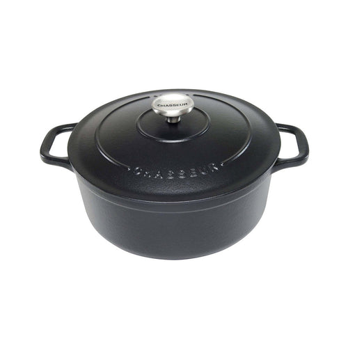 CHASSEUR ROUND FRENCH OVEN MATTE BLACK image 0