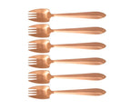 Splayd Black Label Rose Gold Satin Set/6