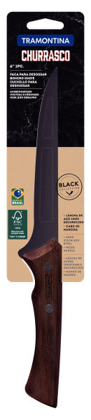 Tramontina Churrasco Black Collection Boning Knife 6", 15cm image 1