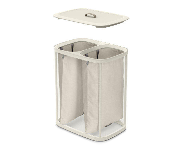 Joseph Joseph Tota 90L Laundry Separation Basket - Ecru image 3