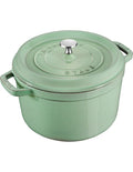Staub Round Cocotte - 28cm Sage image 0
