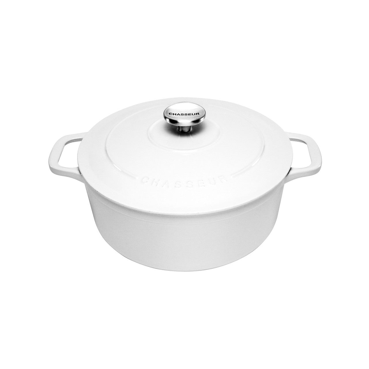 CHASSEUR ROUND FRENCH OVEN BRILLIANT WHITE image 0