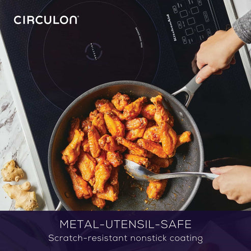 Circulon ScratchDefense A1 Nonstick Induction Nonstick Induction Open Stirfry 34cm image 3