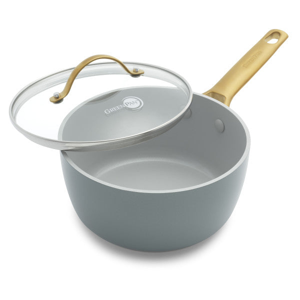 GreenPan Padova Smokey Blue Covered Saucepan 18cm / 2.01L image 1