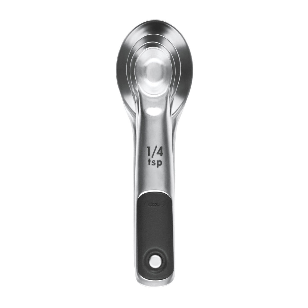 Oxo 4-Piece Stainless Steel Measuring Spoon Set image 3