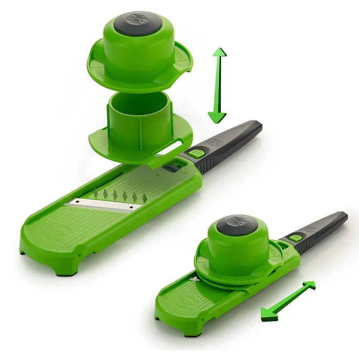 Borner Multi Dicer & Julienne Cutter Grey Green image 2