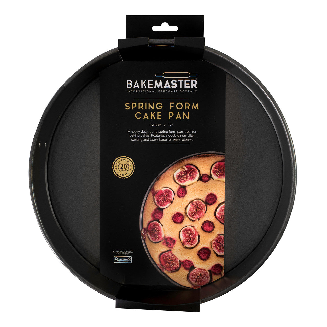 Bakemaster Springform Rnd Cake Pan 30? x 7cm - Non-stick image 2