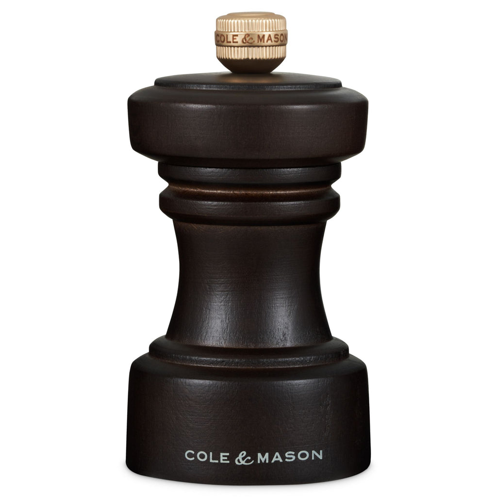 Hoxton Chocolate Wood Salt Mill 104mm image 0
