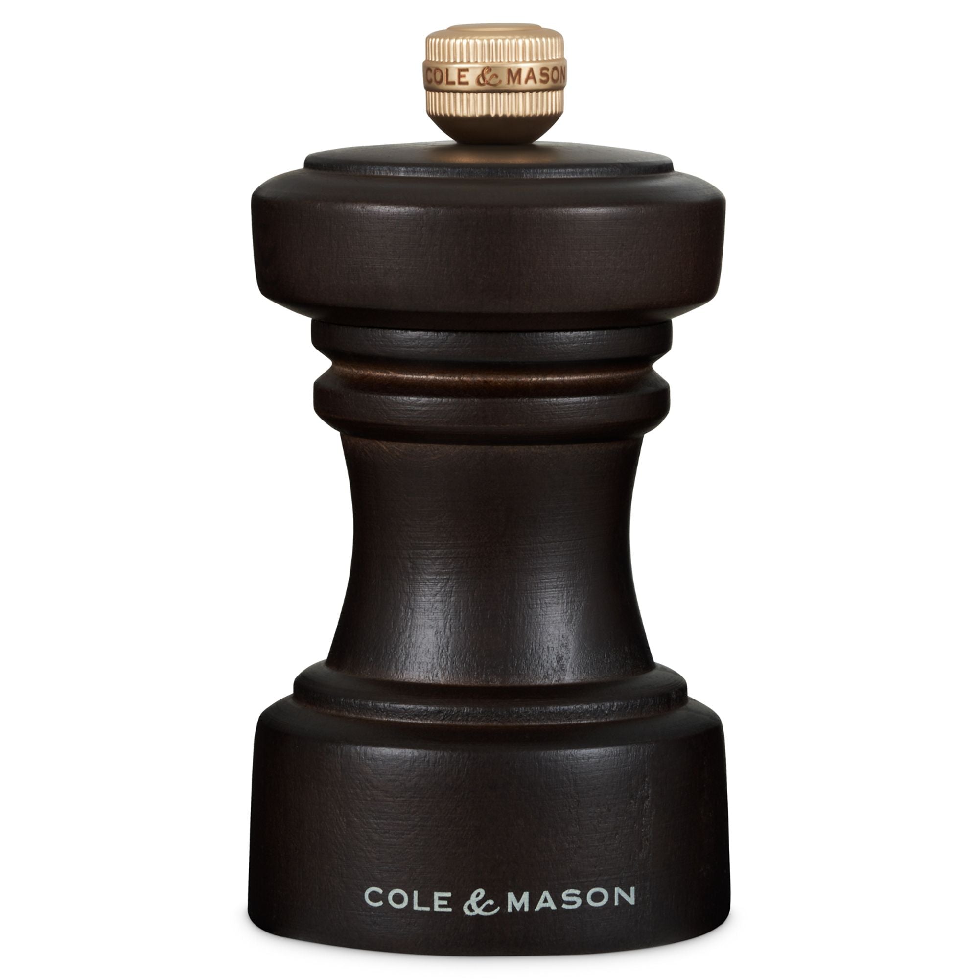 Hoxton Chocolate Wood Salt Mill 104mm image 0