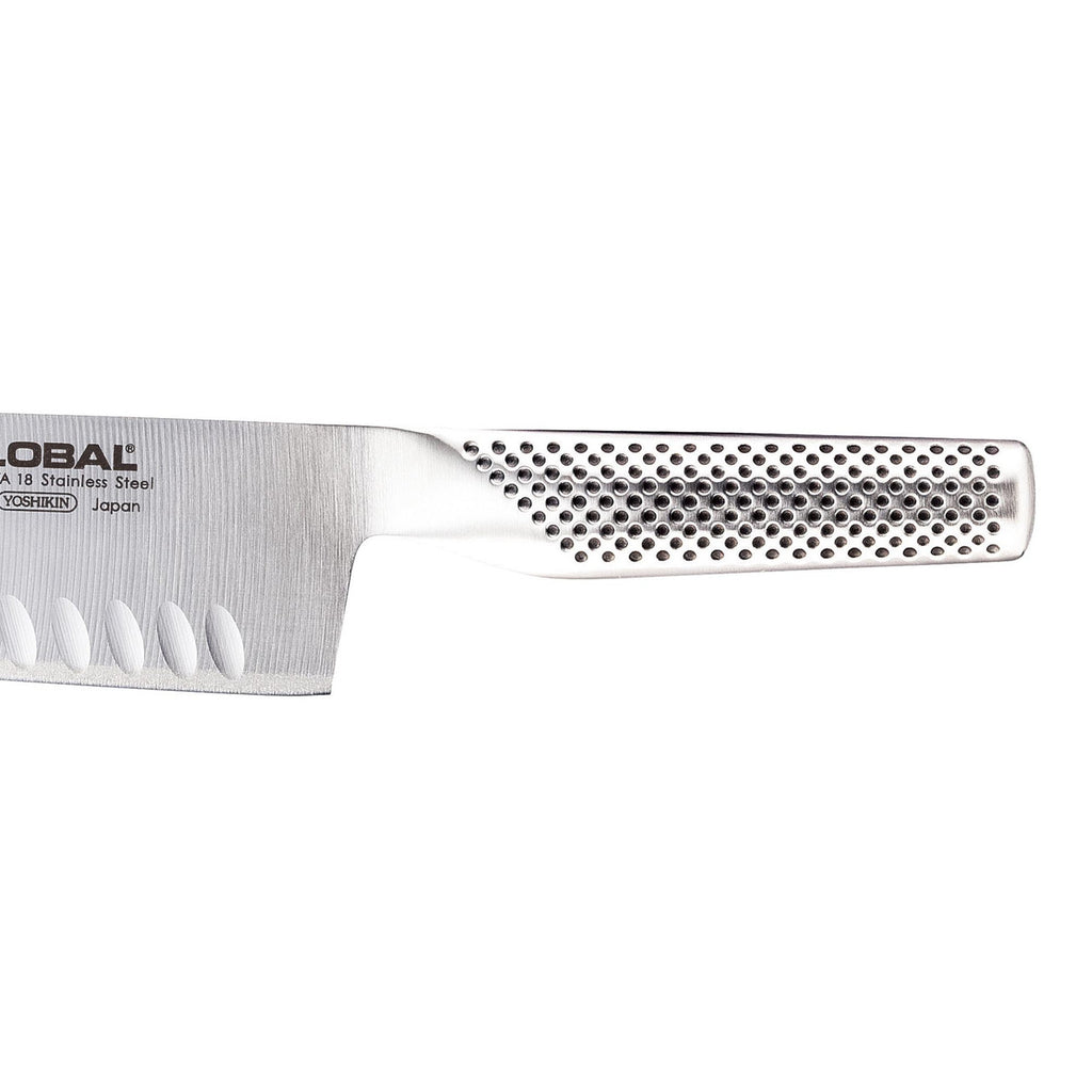 Global Classic 18cm Vegetable Knife, Fluted G-81 image 3