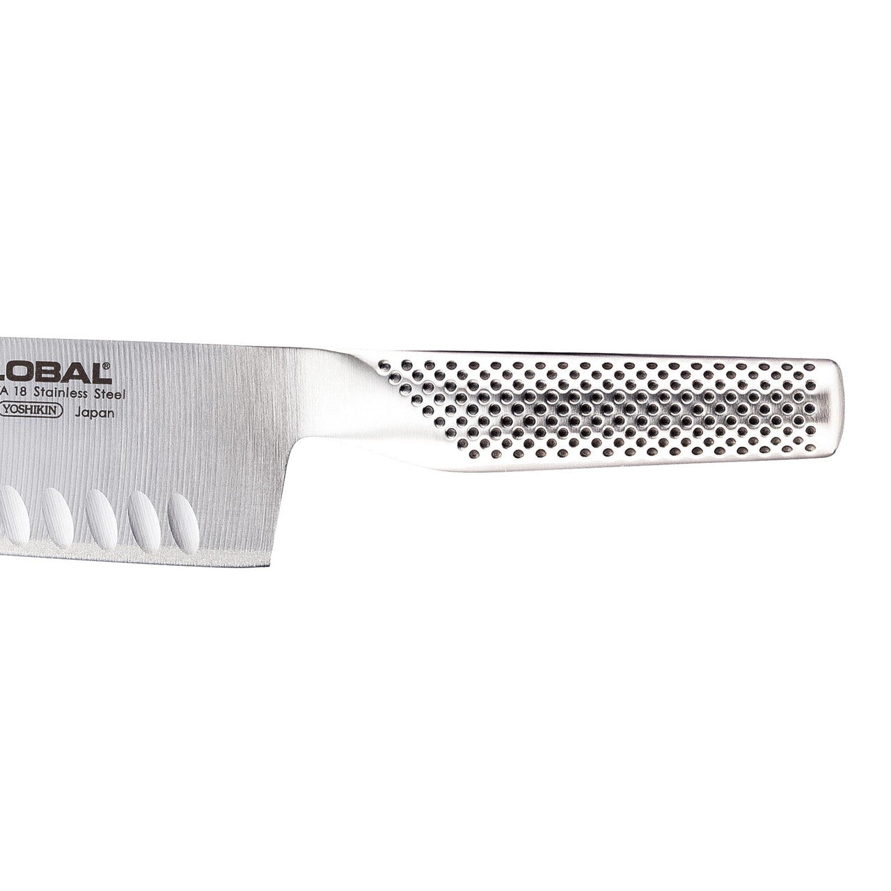 Global Classic 18cm Vegetable Knife, Fluted G-81 image 3