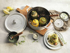 Staub Round Cocotte - 20cm White Truffle image 2