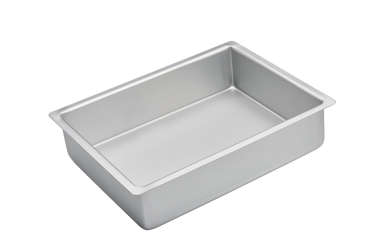 Bakemaster Silver Anodised Rectangular Cakepan 30 x 23 x 7.5cm image 0