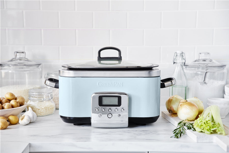 Greenpan Slow Cooker 6L - Blue Haze image 1