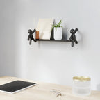 Umbra Buddy Floating Wall Shelf - Black image 1