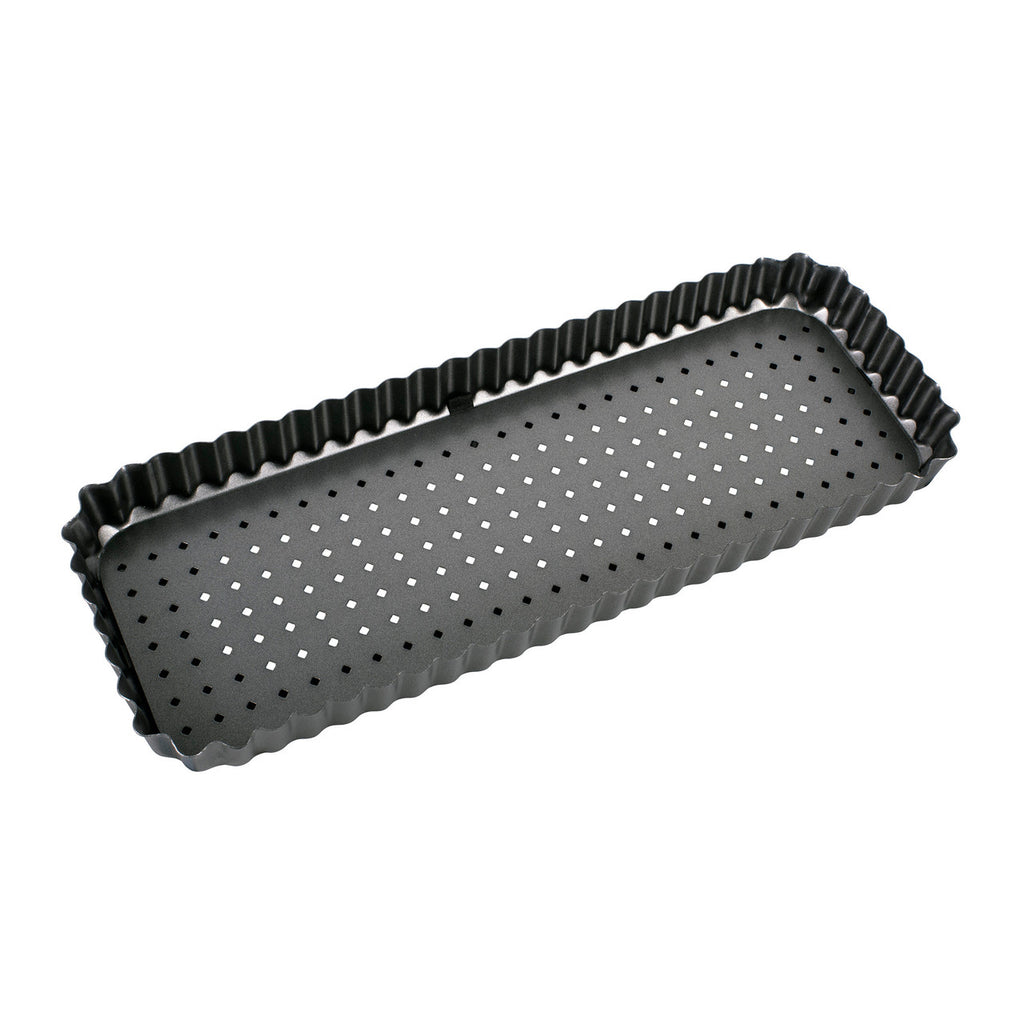 Bakemaster Quiche/Tart Pan 36cm X 13cm X 3.5cm / 14" X 5" X 1?" image 0