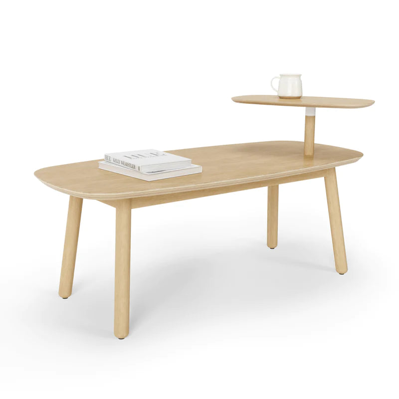 Umbra Swivo Wood Coffee Table - Natural image 0