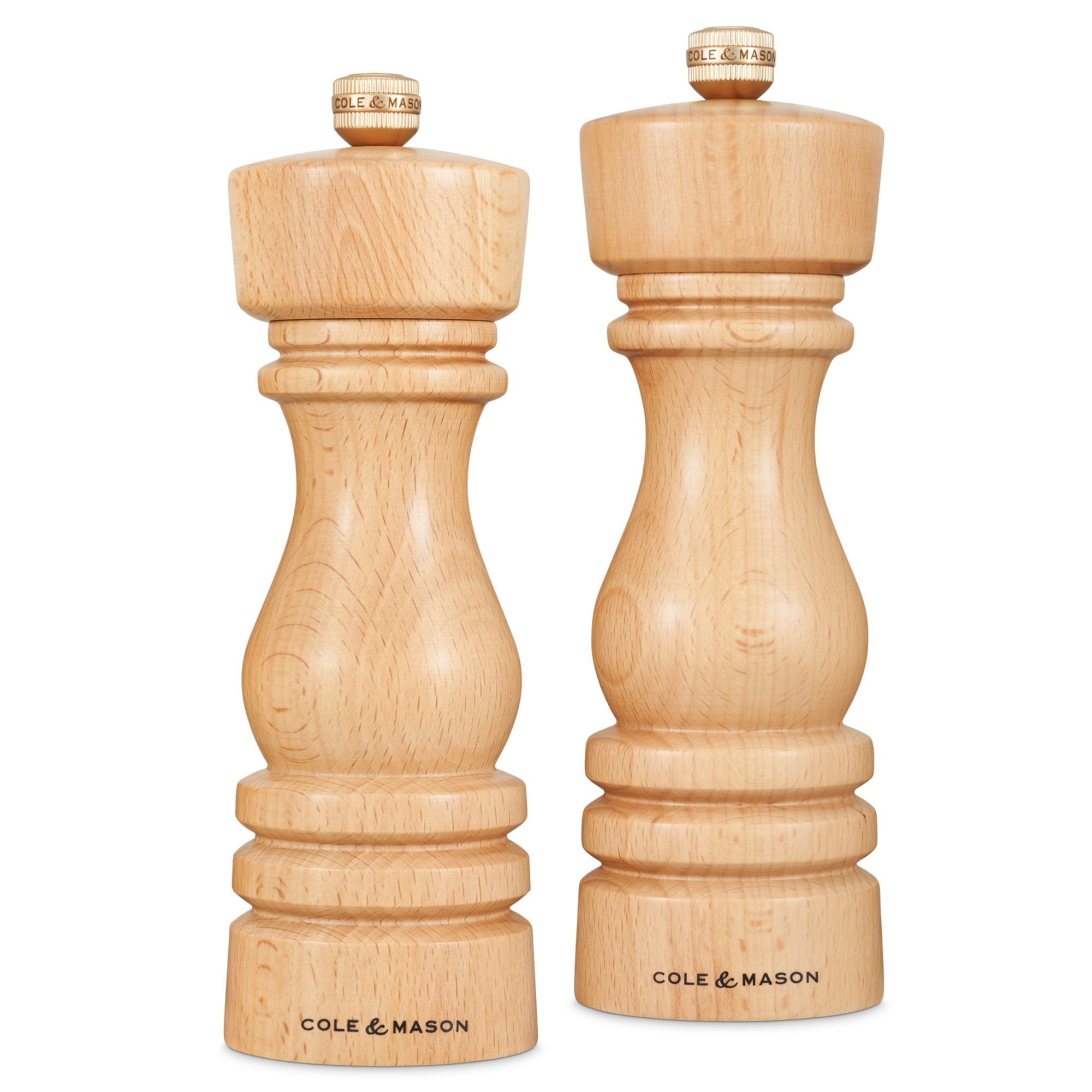 Cole & Mason London Mills Natural Beech Gift Set - 18cm image 0