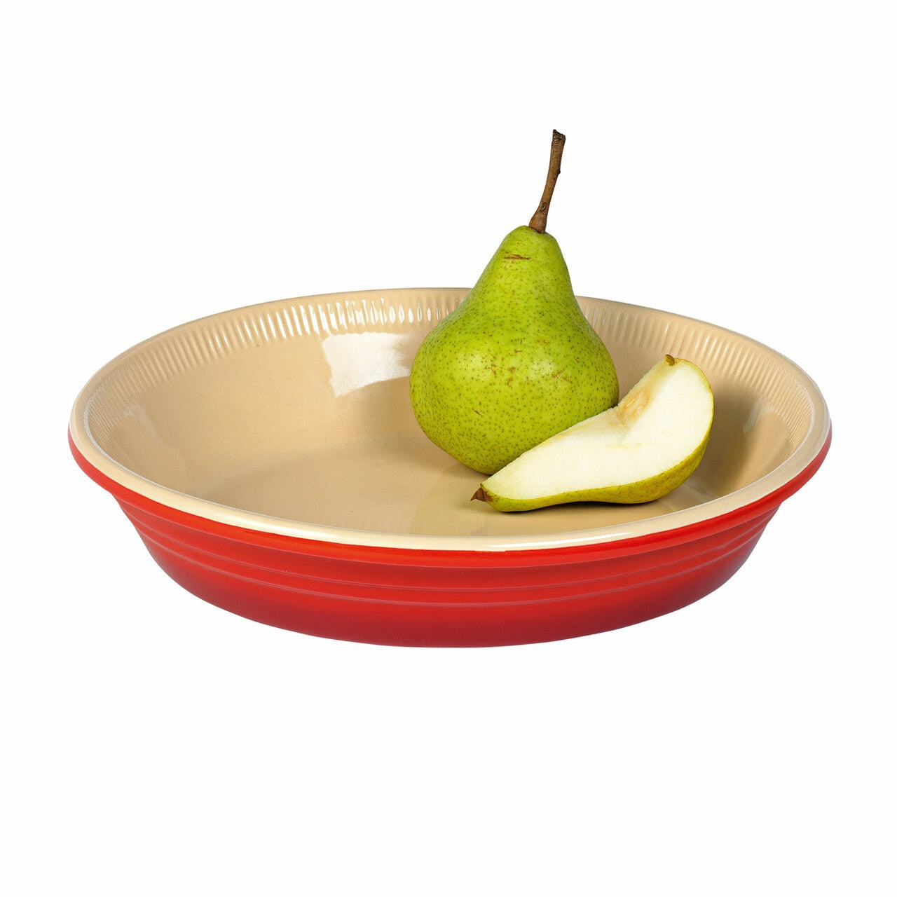 Chasseur Pie Dish 25cm diam. x 5cm/1.4L Red image 0