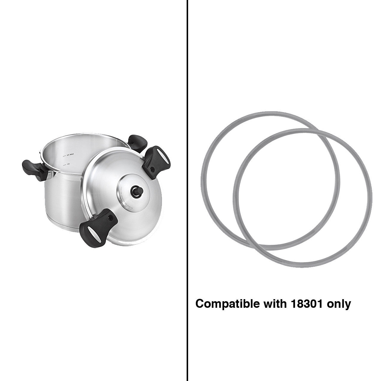 Scanpan Silicone Rings for 22cm 6L Pressure Cooker image 1