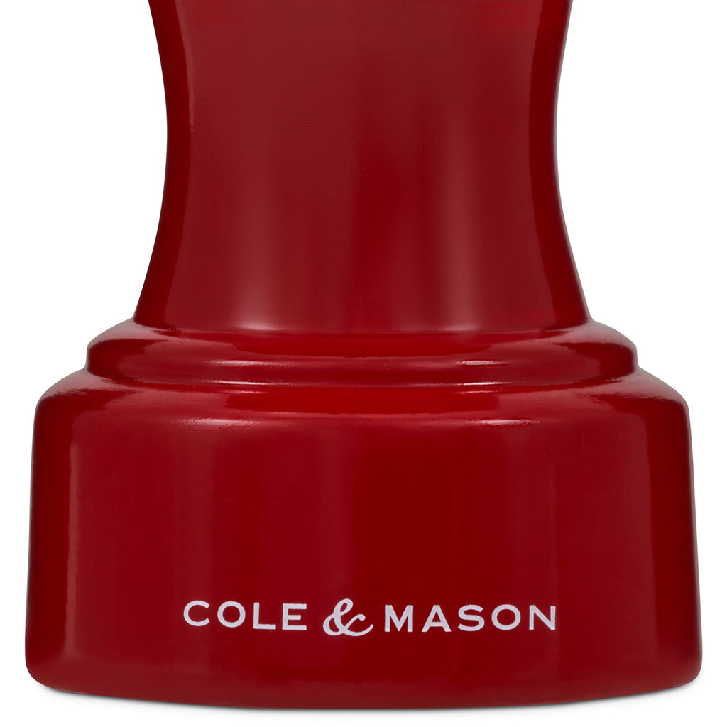 Cole & Mason Hoxton Red Gloss Salt Mill 104mm image 4