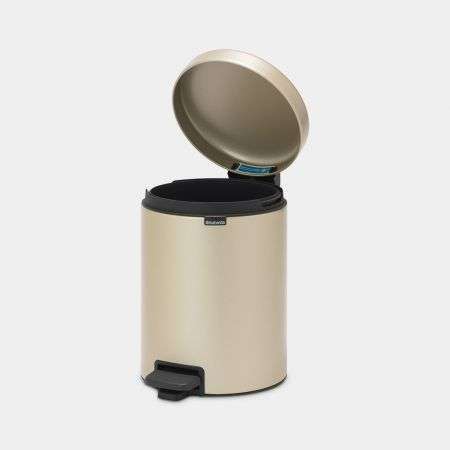 Brabantia Newicon Pedal Bin 5 Litre - Metallic Gold image 2