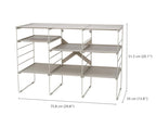 Joseph Joseph Level Plus Adjustable Shoe Rack - Triple image 1