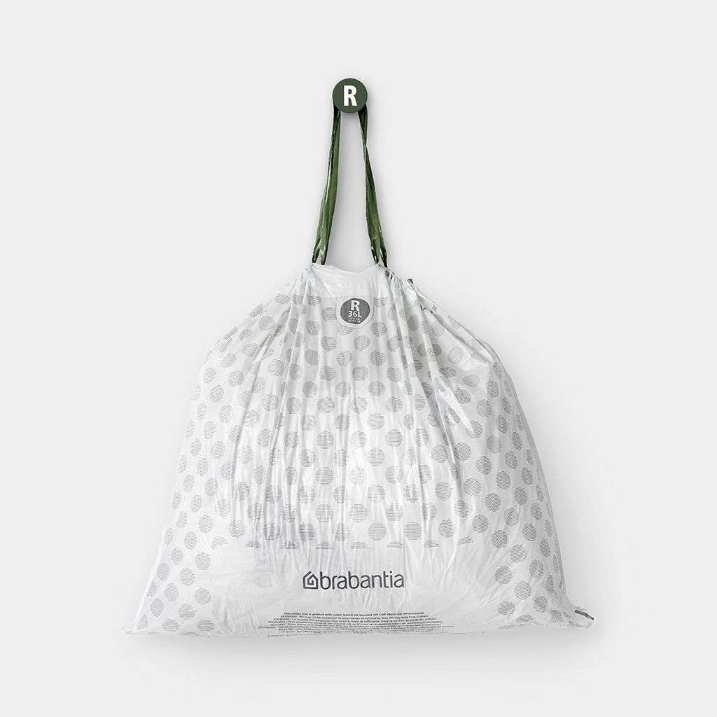 Brabantia Perfectfit Bin Bags For Bo, Code R (36 Litre), Roll With 10 Bags image 2