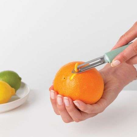 Brabantia Food Peeler Plus Zester Tasty+ - Jade Green image 1