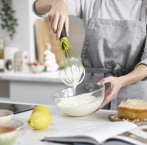 Joseph Joseph Twist Whisk - Grey/Green image 3