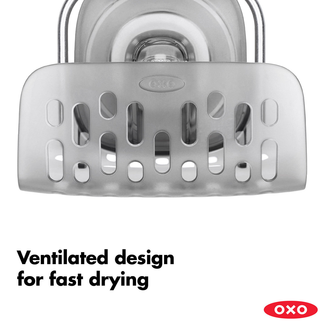 OXO Good Grips StrongHold Suction Sponge Holder image 0